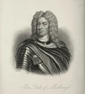 Godfrey Kneller Prints: The Duke of Marlborough (John Churchill), c1700, (1834-1837). Creator: Samuel Freeman