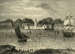 Almshouse Gallery: The Duke of Norfolks Almshouses, in 1796, (c1878). Creator: Unknown