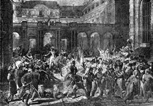 The Duke of Orleans leaves the Royal Palace, Paris, 31st July 1830 (1882-1884)