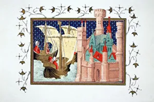 The Duke of Salisbury arriving at Conway Castle from Ireland, 19th Century