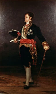 Duke of San Carlos, 1815, oil painting by Francisco de Goya