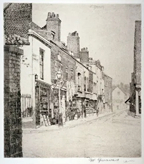 Greaves Prints: Duke Street, Chelsea, London, 1873. Artist: Walter Greaves