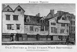 Duke Street, West Smithfield, City of London, 1797. Artist