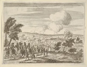 Bartolomeo Prints: The Duke and his troops at Casalmaggiore, from L Idea di un Principe ed Eroe Cristiano in