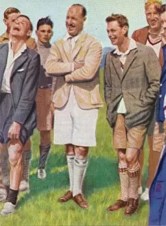 August Collection: The Duke of York (later George VI) at The Duke of Yorks Boys Camp, 1932. (1936)