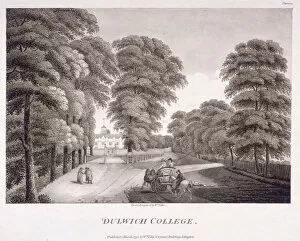 Dulwich Gallery: Dulwich College, Camberwell, London, 1792. Artist: William Ellis