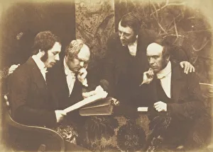 Adamson Hill And Gallery: Dumbarton Presbytery, March 29, 1845. Creators: David Octavius Hill, Robert Adamson