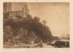 Turner Joseph Mallord William Collection: Dumblain Abbey, published 1816. Creator: JMW Turner