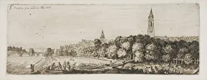 John Clerk Prints: Dumfries from the Dock, n.d. Creator: John Clerk