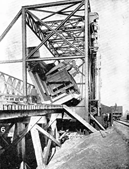 Colliery Prints: The dumper that overturns a coal-truck every two minutes
