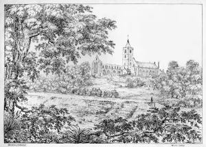 Dunblane Cathedral, c1812. Artist:s Leith