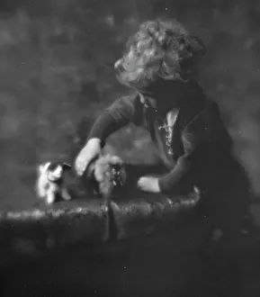 Duncan, Angus, Master, portrait photograph, 1915 June 25. Creator: Arnold Genthe