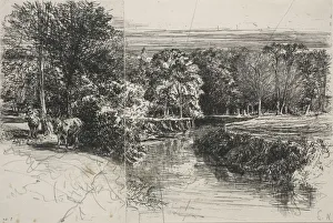 1818 1910 Prints: Dundrum River and the Two Asses, 1863. Creator: Francis Seymour Haden (British, 1818-1910)