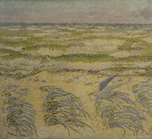 Toorop Prints: Dune and Sea, c1899. Creator: Toorop, Jan (1858-1928)