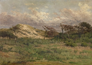 Sand Dune Prints: In the Dunes, c1860-1899. Creator: Theodore Baron