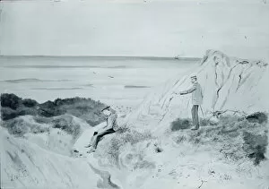 Dunes Near East Hampton, 1889. Creator: Louis Michel Eilshemius