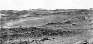 Namibia Africa Prints: Dunes de sable dans le Namib; Afrique Australe, 1914. Creator: Unknown