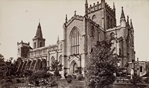 Gw Wilson Prints: Dunfermline Abbey from the south-easty