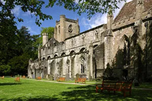 Park Bench Prints: Dunkeld Cathedral, Perthshire, Scotland
