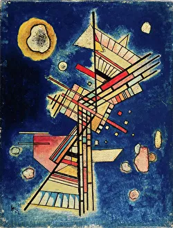 Dunkle Kühle (Dark Freshness), 1927. Creator: Kandinsky, Wassily Vasilyevich (1866-1944)