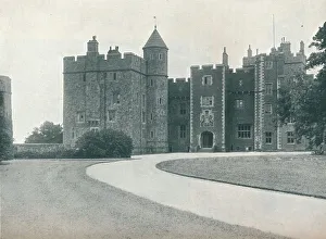 Dunster Castle, c1907. Artist: Leonard Willoughby