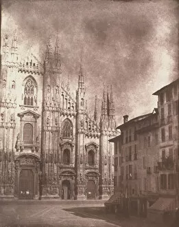 Lombardy Gallery: Duomo Milan, 1846. Creator: Calvert Jones