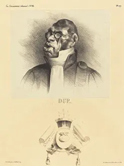 Controversy Prints: Dup... 1832. Creator: Honore Daumier