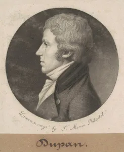Dupan, 1801. Creator: Charles Balthazar Julien Fevret de Saint-Memin