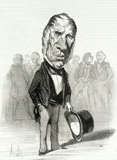 Dupin Andre Marie Jean Jacques Prints: Dupin, 1849. Creator: Honore Daumier
