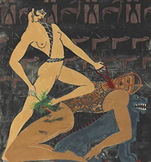Lovemaking Prints: Durga Twilight, ca 1926