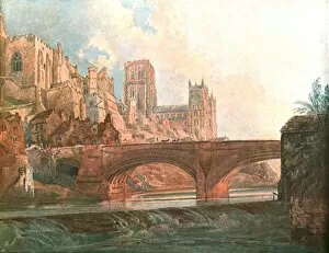 Durham Cathedral, c1800, (c1900). Creator: Unknown