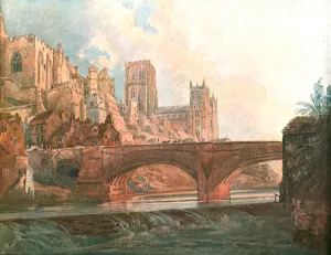 Durham Prints: Durham Cathedral, c1800, (c1900). Creator: Unknown
