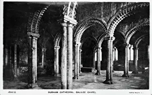 Mill Prints: Durham Cathedral, Galilee Chapel. Creator: Unknown