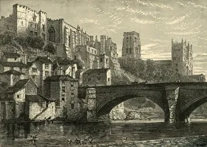 Durham from the River, 1898. Creator: Unknown Durham from the River, 1898. Creator: Unknown
