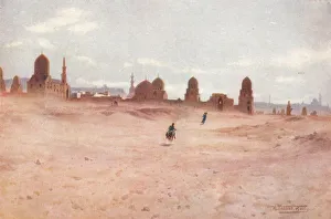 A Dusty Day at the Tombs of the Khalifs, c1880, (1904). Artist: Robert George Talbot Kelly