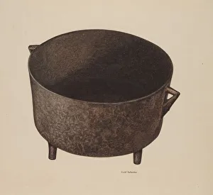 Oven Prints: Dutch Bake Oven, 1935 / 1942. Creator: Violet Hartenstein