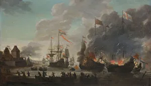 Destroying Prints: The Dutch Burning English Ships during the Dutch Raid on the Medway