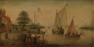 Dutch Canal, Beginning of 17th century. Creator: Hendrick Avercamp