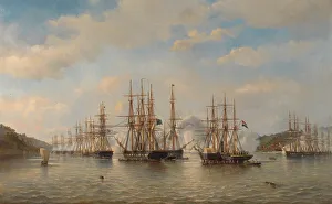Waterway Prints: Dutch, English, French and American Squadrons in Japanese Waters during the Expedition led by the Fr Creator