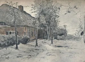 A Dutch Farm, c1900