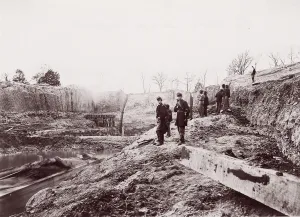Egbert Guy Fox Gallery: Dutch Gap Canal, 1865. Creator: Egbert Guy Fowx