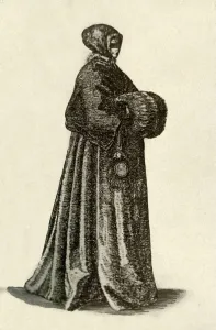 Mystery Collection: A Dutch lady in outdoor dress, 1640, (1937). Creator: Unknown