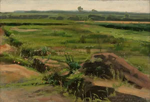 Victor Axel Werterholm Prints: Dutch Plain Landscape, 1879. Creator: Victor Westerholm