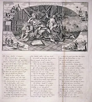 Dutch satire on the South Sea Bubble, 1720