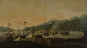 Galleon Prints: A Dutch Squadron under the Command of Cornelis Simonsz van der Veer Carrying Out a Surprise Attack o Creator