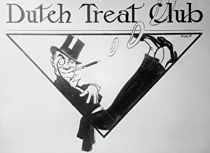 Dandy Prints: Dutch Treat Club - [cover drawing?]