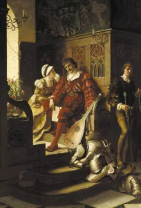 Duty Prints: Duty, 1883. Artist: Edmund Blair Leighton
