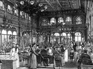 Print Collector12 Collection: The Duval Restaurant on the Quai de Billy, Paris, 1889