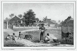 Straw Hut Prints: Dwelling, Luzon Island, Philippines