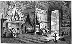 Canopy Gallery: Dwelling room of a seigneur of the 14th century, (1870)